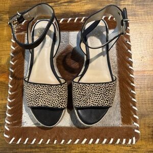 Vince Camuto Ankle Strap Espadrilles EUC